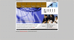 Desktop Screenshot of bossgroup.com